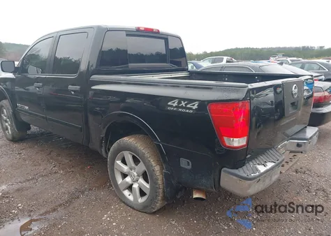 2012 Nissan Titan Sv z USA, uszkodzony, nr VIN 1N6BA0EC5CN321044